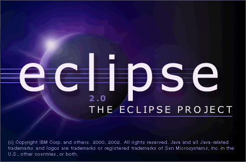 Eclipse の起動画面